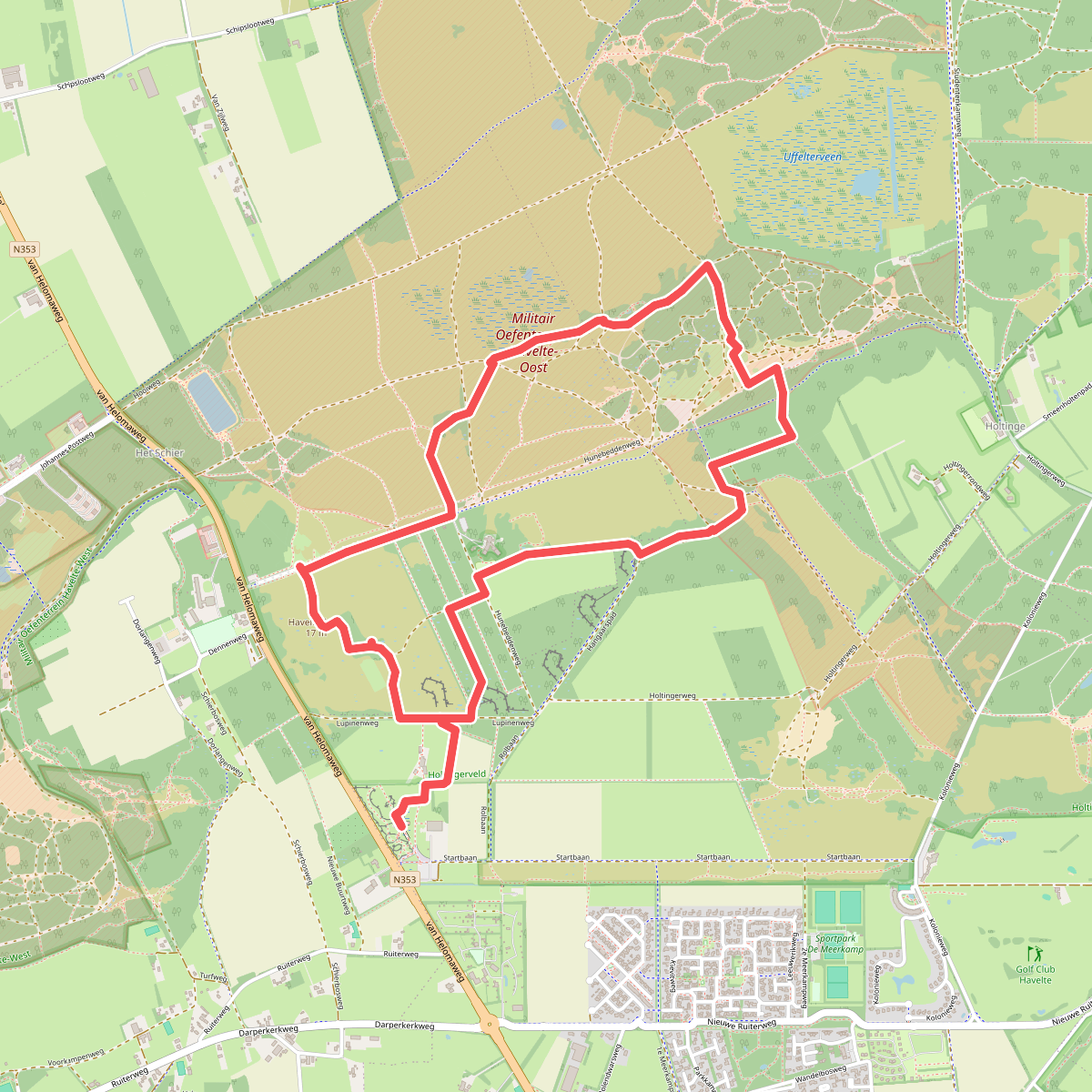 IJsroute Havelte
