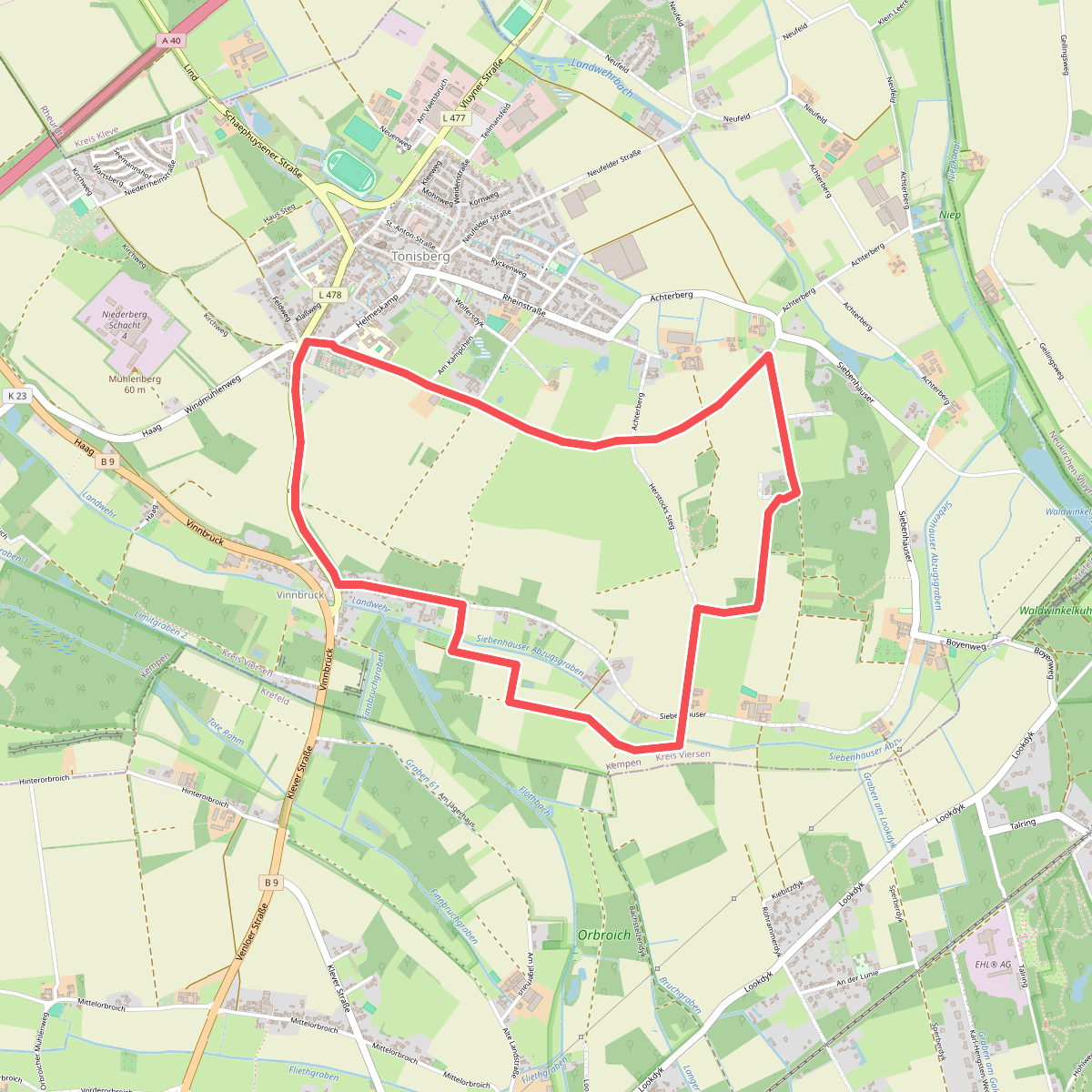 Naturlehrpfad Kempen/Tönisberg