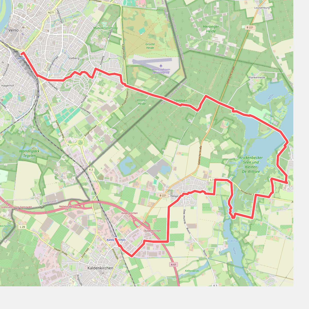 NS-wandeling Krickenbecker Seen