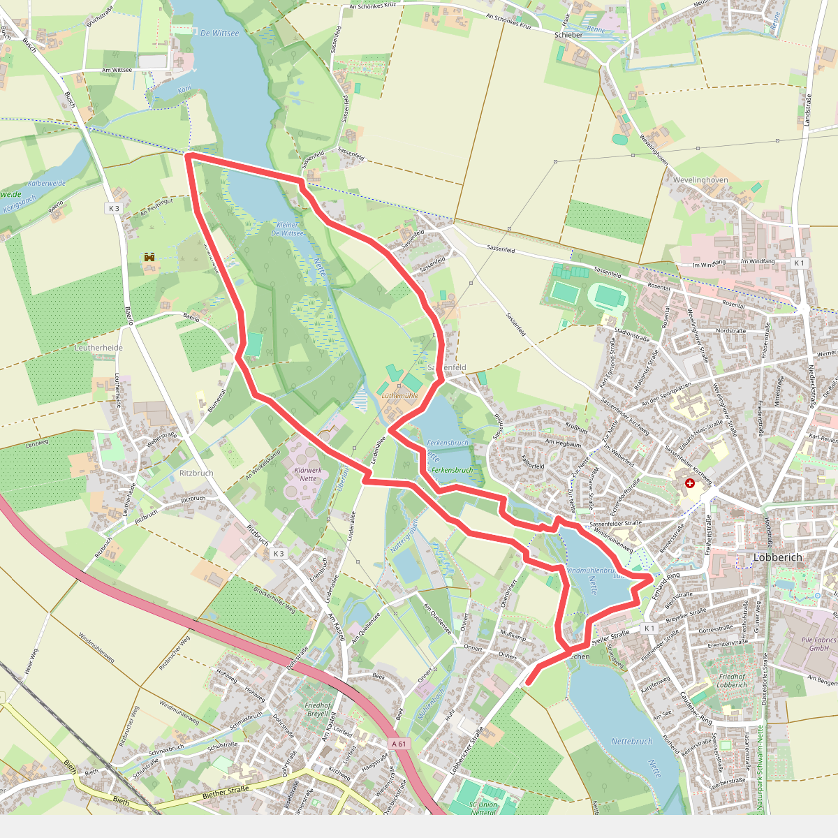 Rundweg A2 Windmühlenbruch