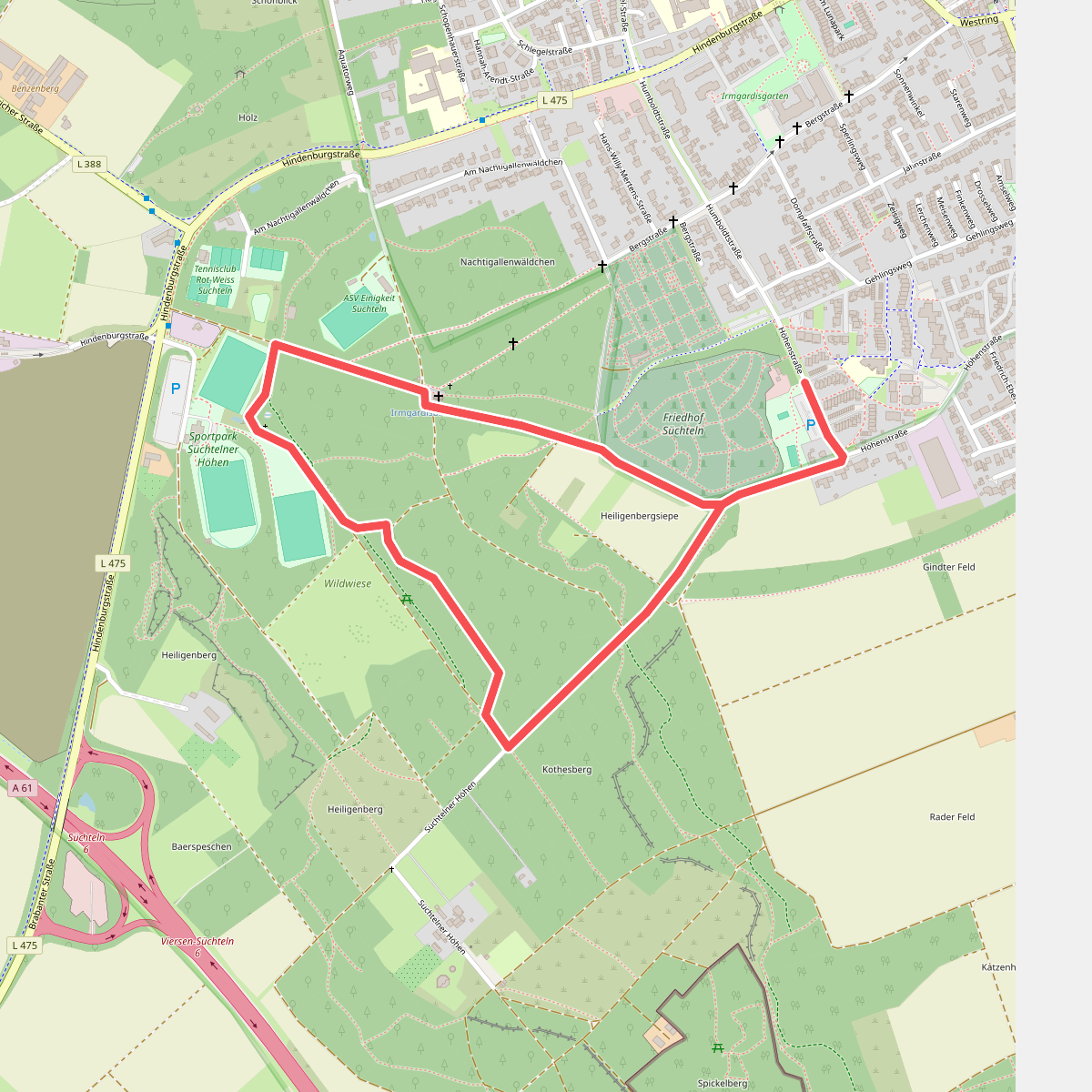 Rundweg A3 Irmgardiskapelle
