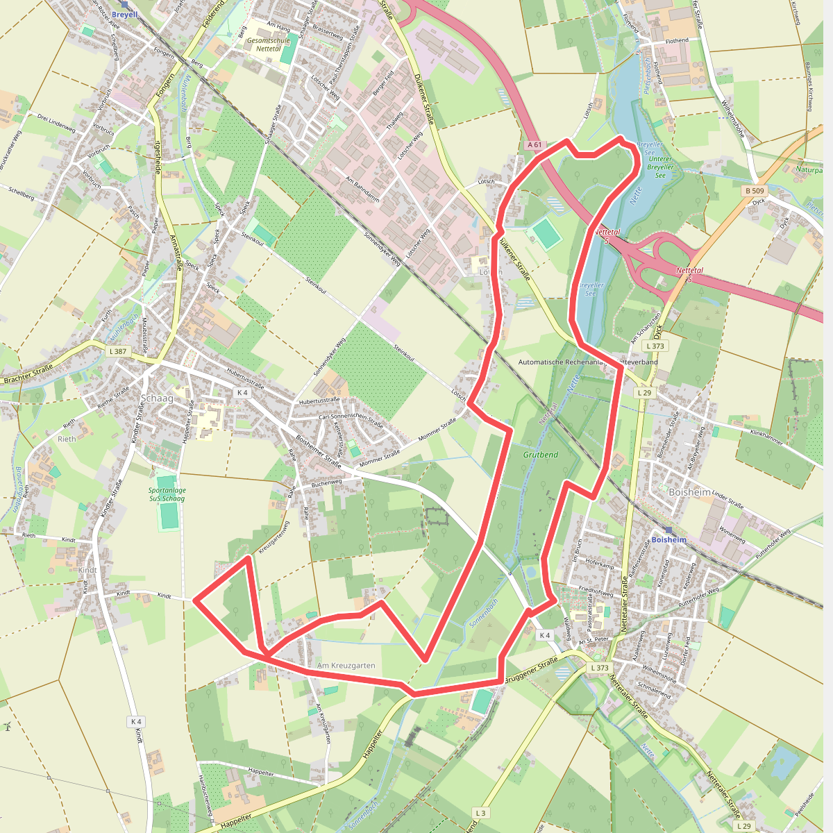 Rundweg A5 Kreuzgarten
