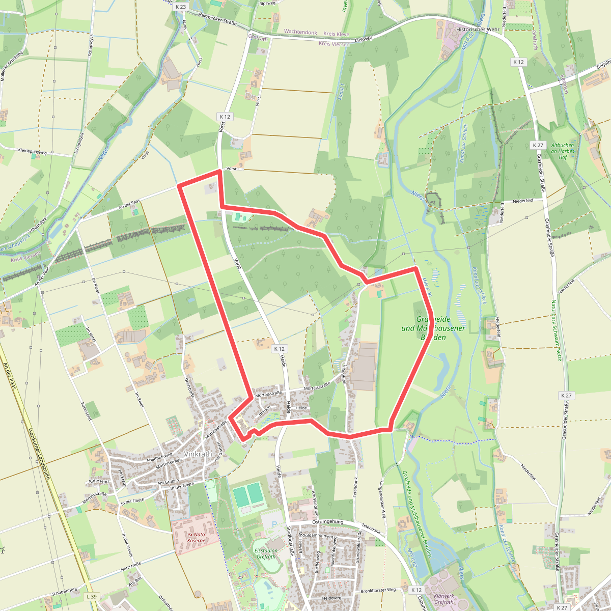 Rundweg A8 Vinkrath