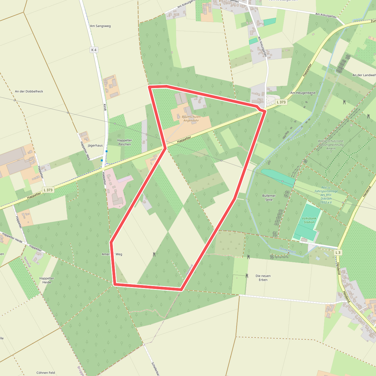 Rundweg A9 Happelter Heide