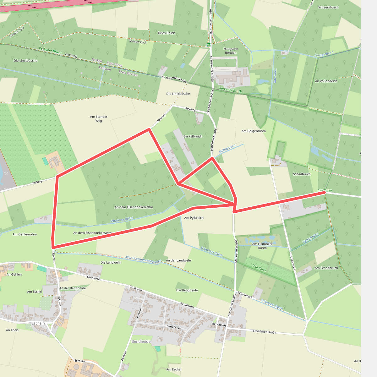 Waldschänke Rundweg A3
