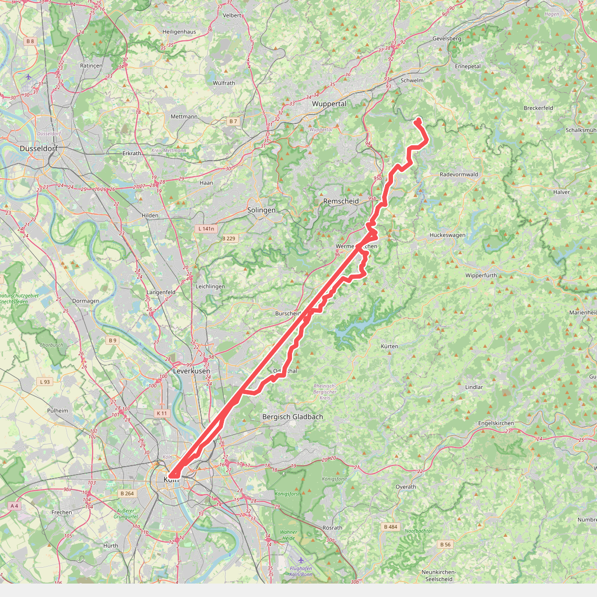 Jakobs-Pilgerweg Beyenburg-Köln