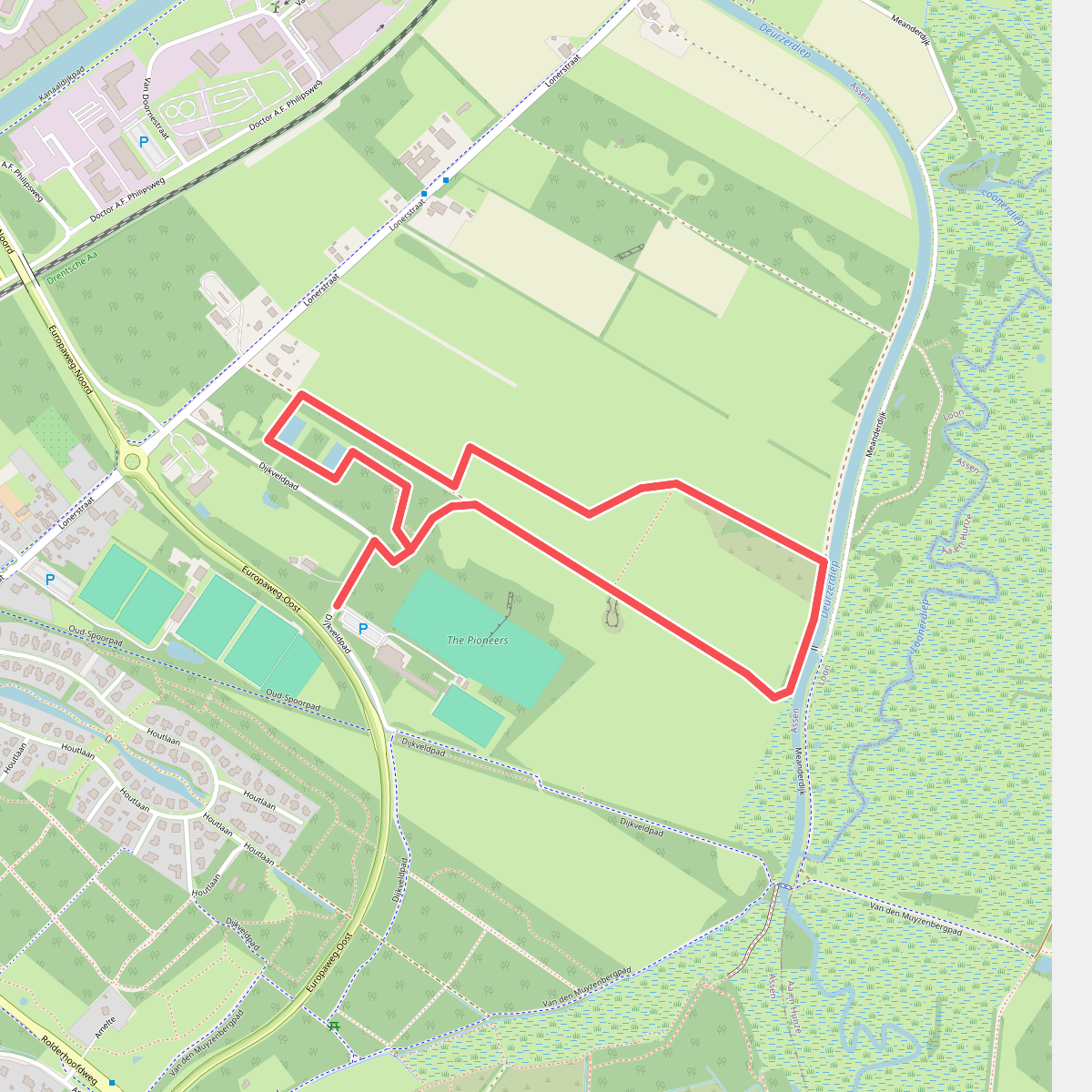 WMD wandelroute Assen