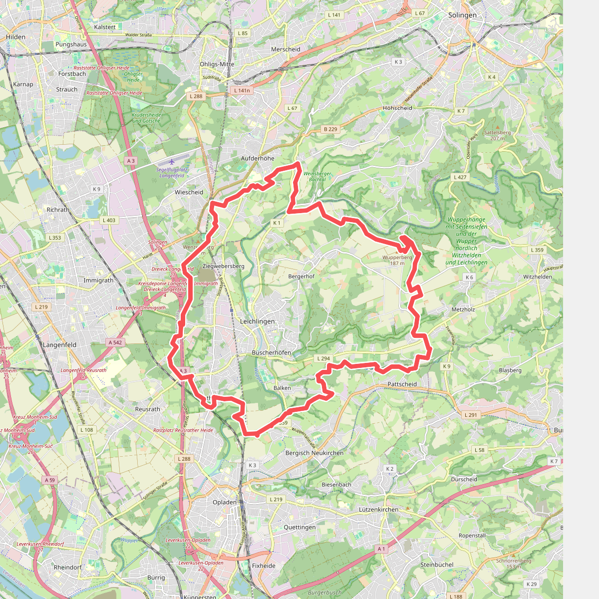 (L) Rund um Leichlingen