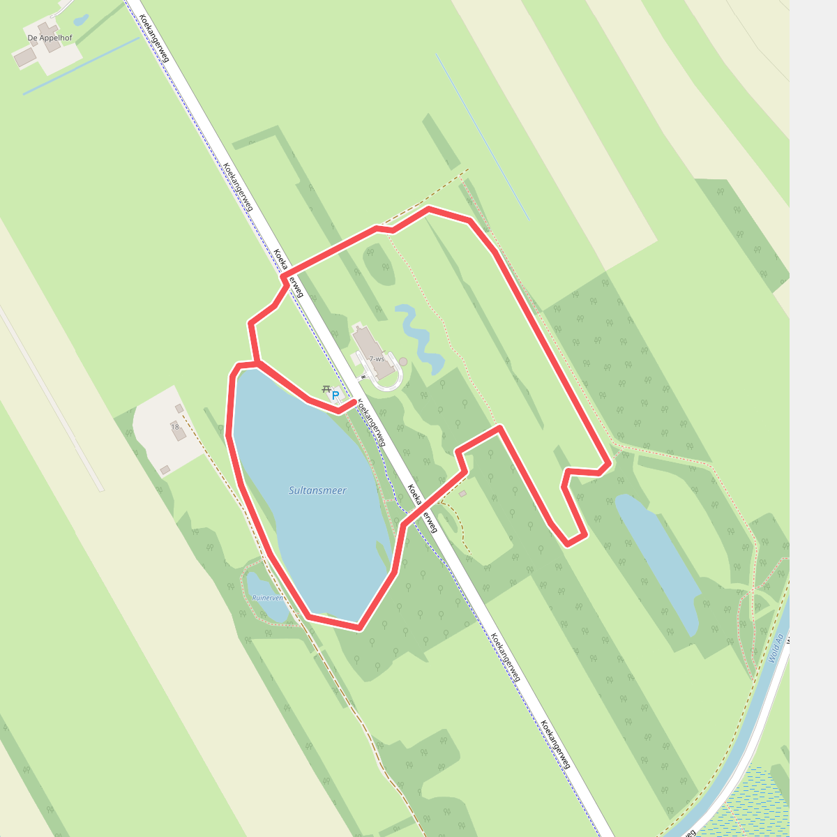 WMD wandelroute Ruinerwold