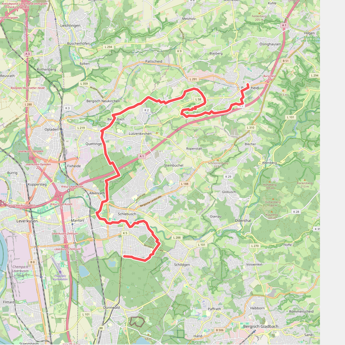 Schlebusch - Quettingen - Burscheid 11
