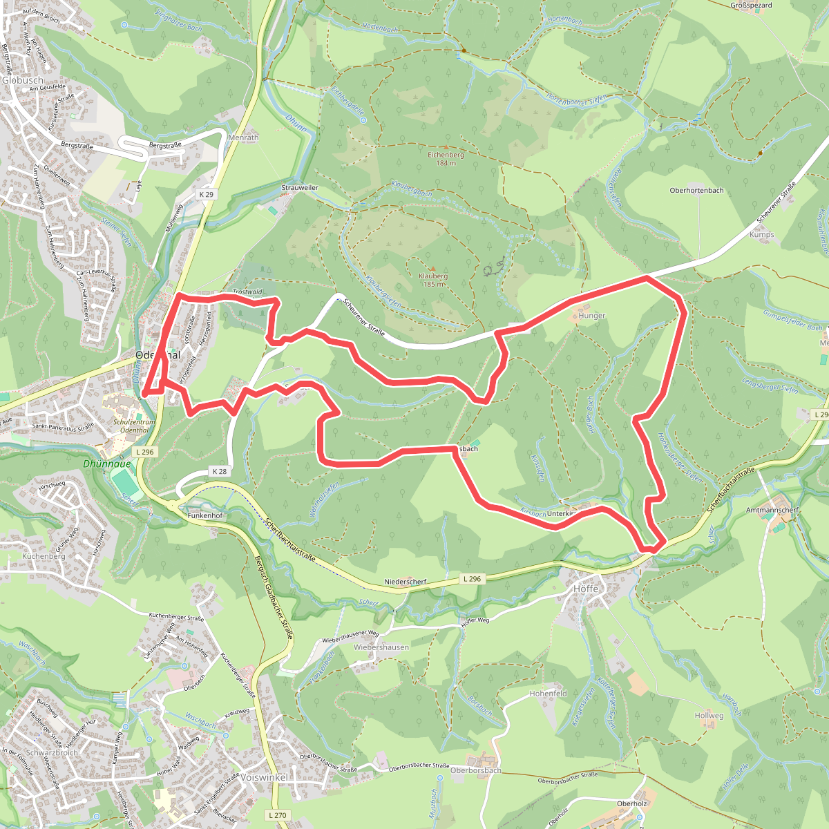 Odenthal Rundweg A2