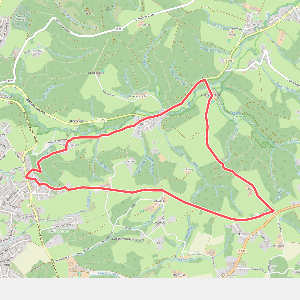 Odenthal Rundweg A4