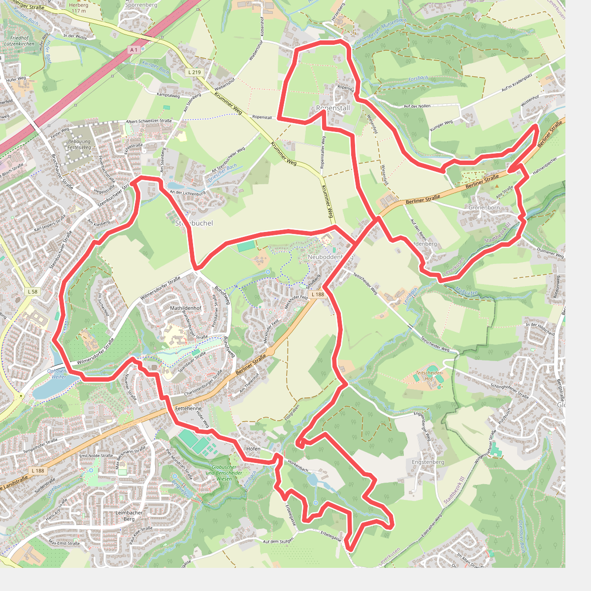 Steinbücheler Mühlenweg