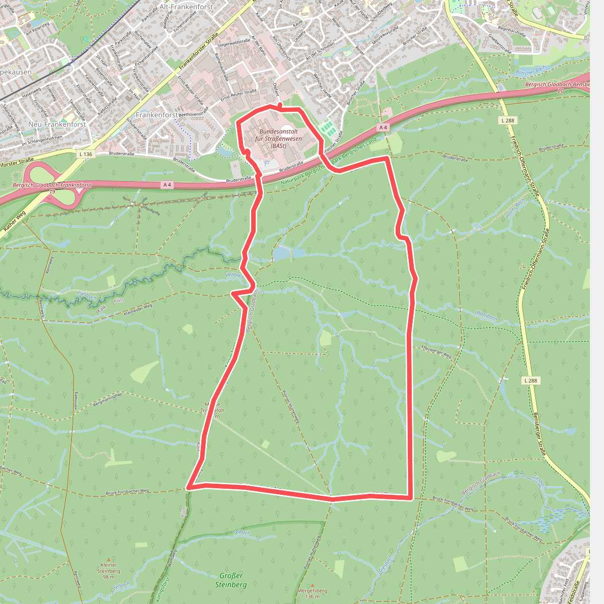 BASt Rundweg A2