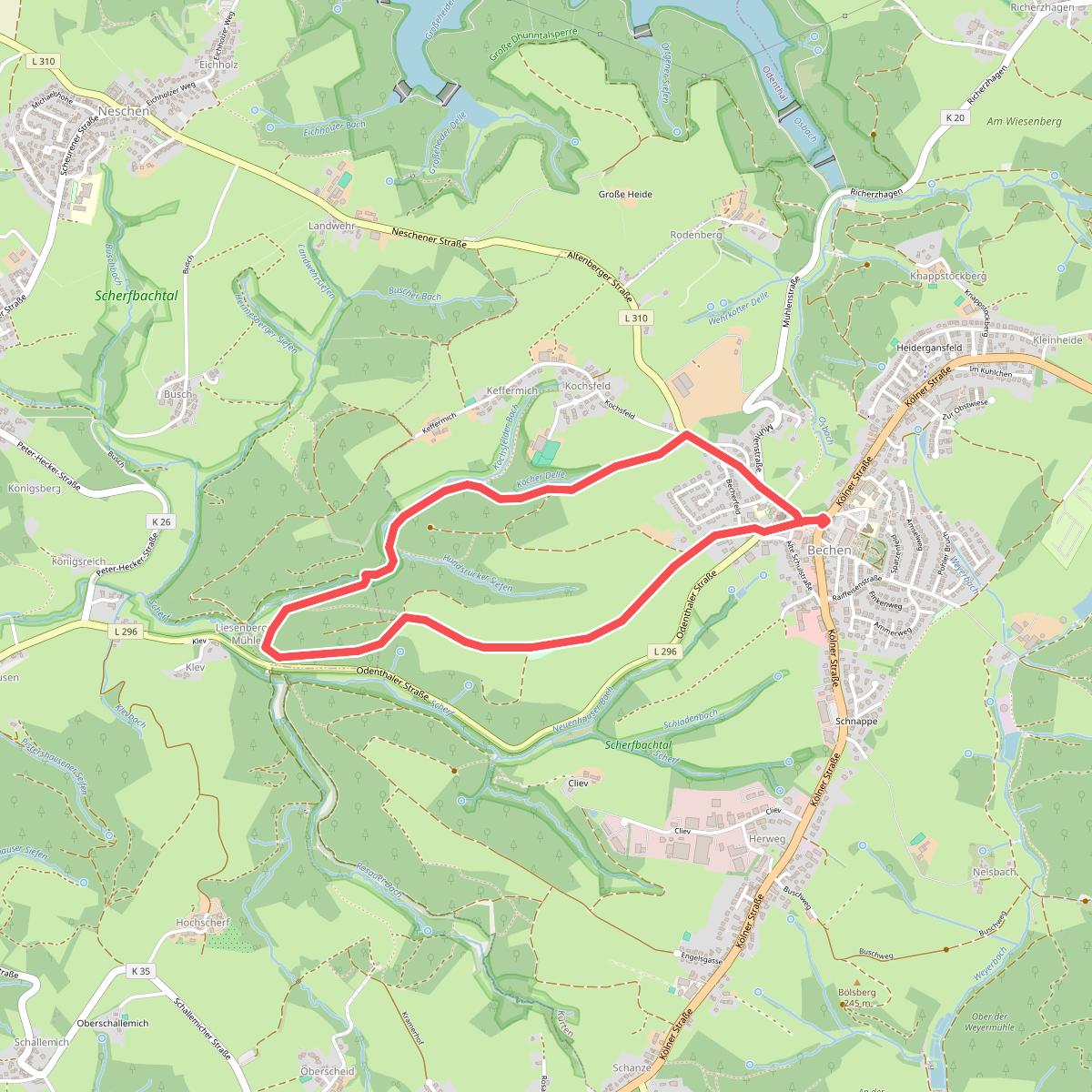 Bechen Rundweg A1