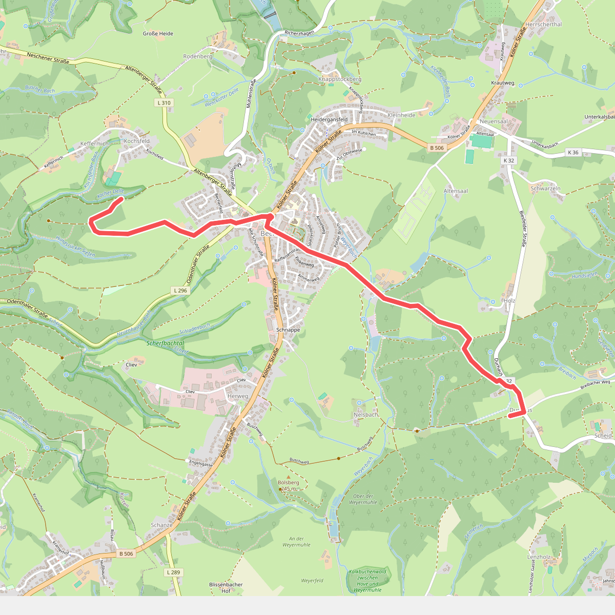 Bechen Rundweg A3