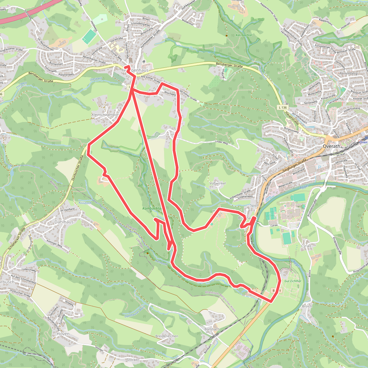 Heiligenhaus Rundweg A3