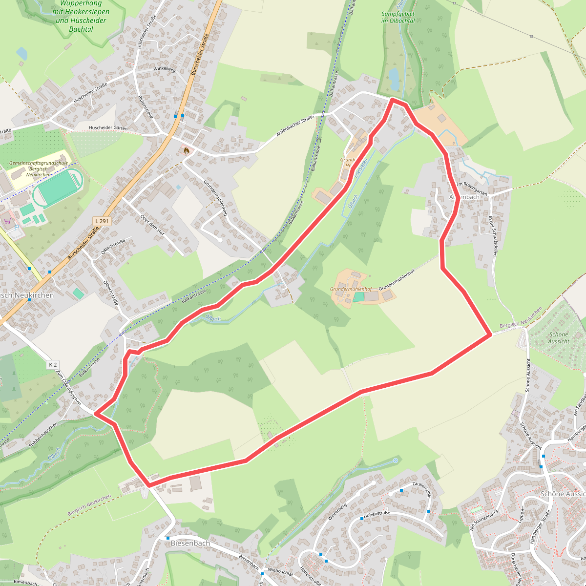 Bergisch-Neukirchen Rundweg A5