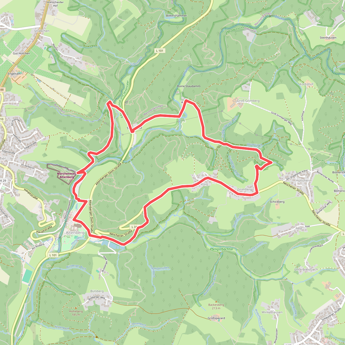 Altenberg Rundweg A4