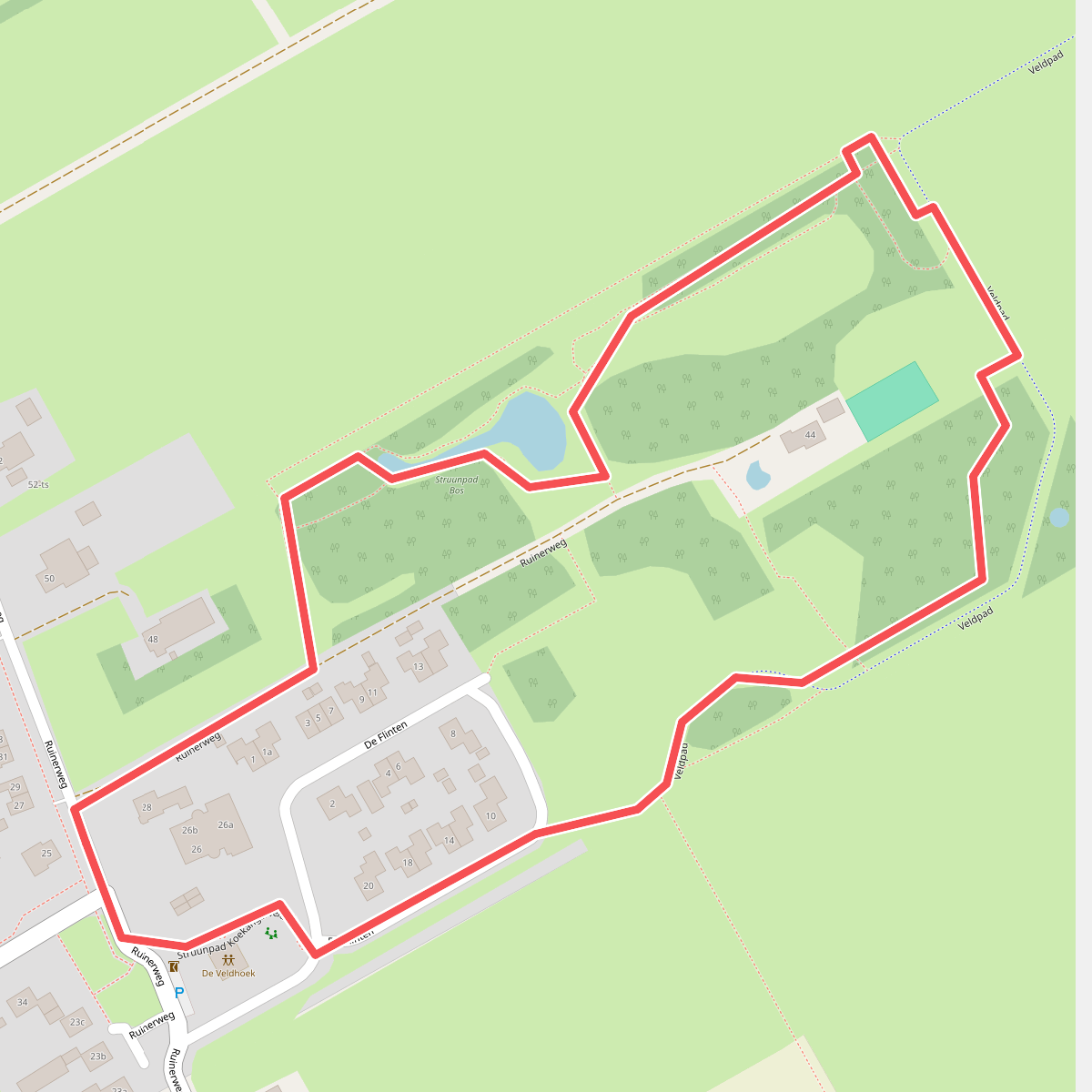 Struunpad Koekangerveld