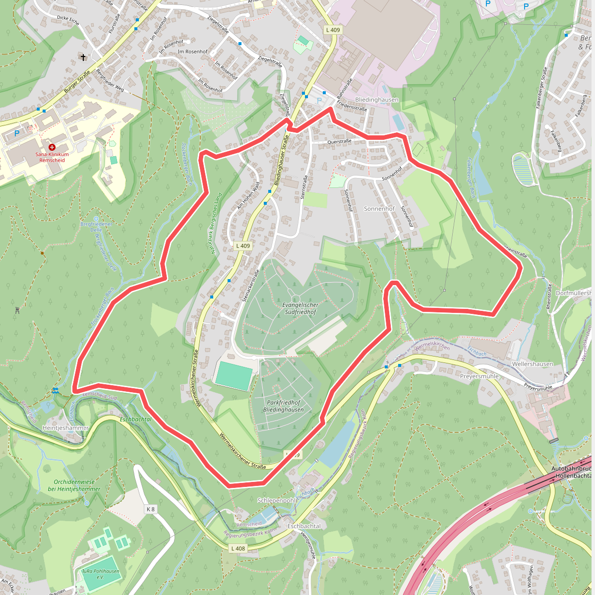 Bliedinghausen Rundweg A4