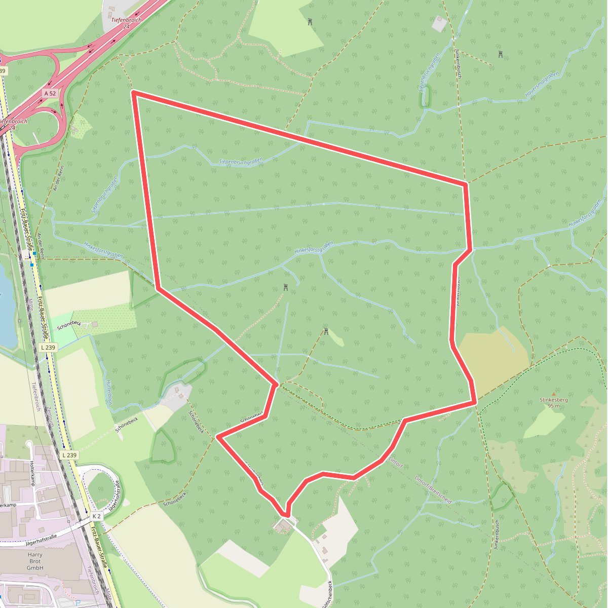 Angerland Rundweg A4