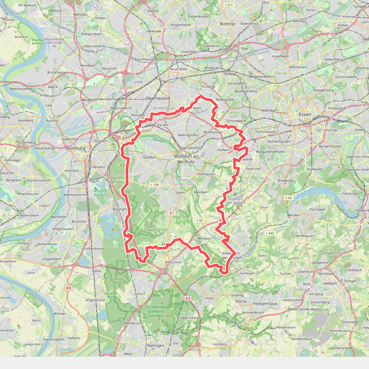 (M) Rund um Mülheim