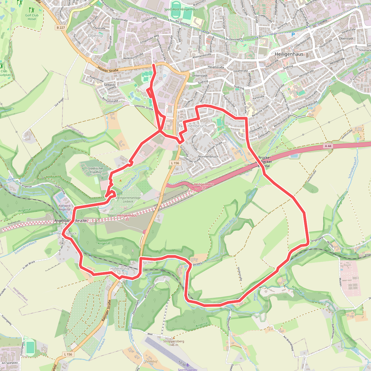 Heljensbad Rundweg A8