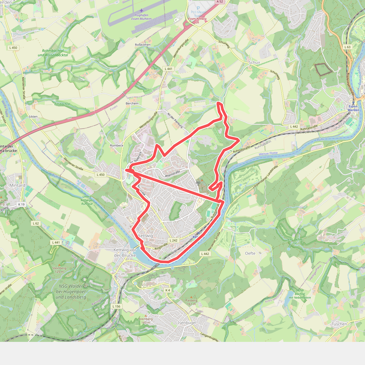 Kettwig Rundweg A4