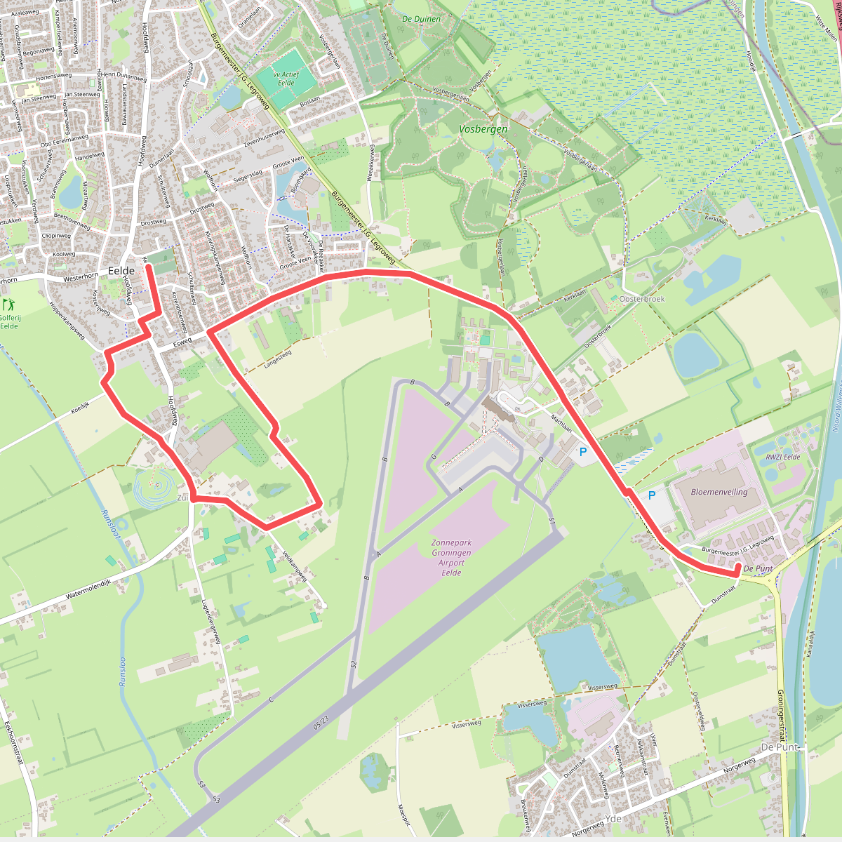 Oorlogsverhalen uit Eelde: Route 1 - Eelde