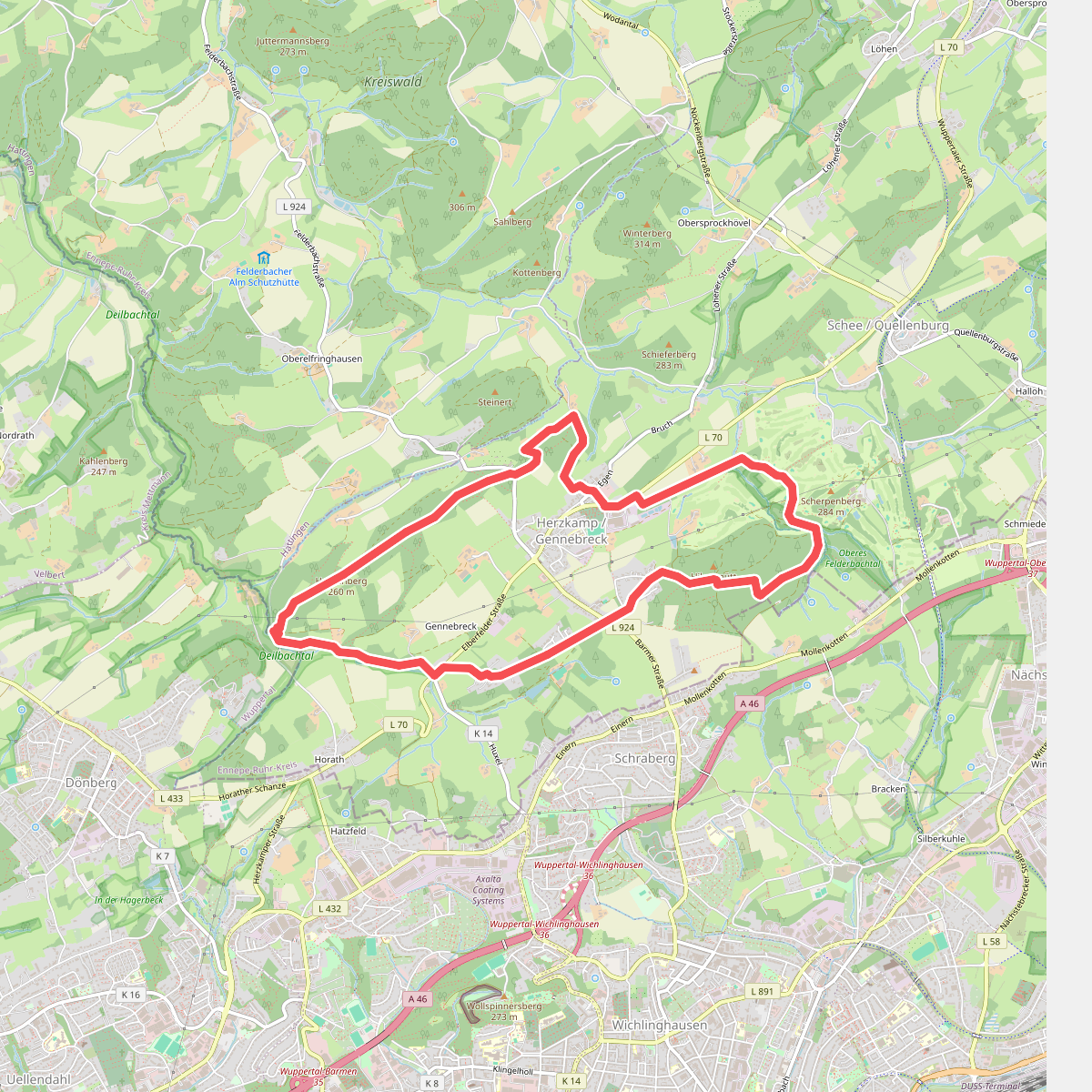 Gennebrecker Rundwanderweg