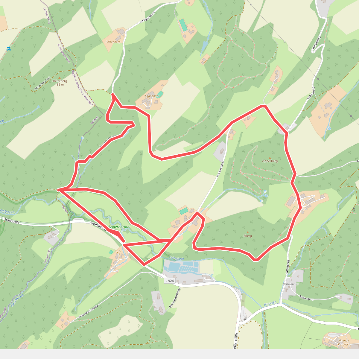 Niederelfringhausen Rundweg A3