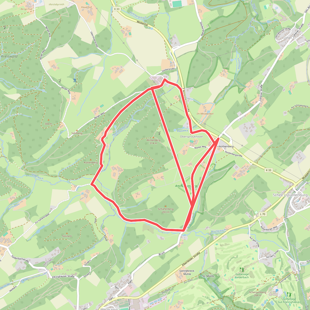 Rundweg A5 - Berger Weg