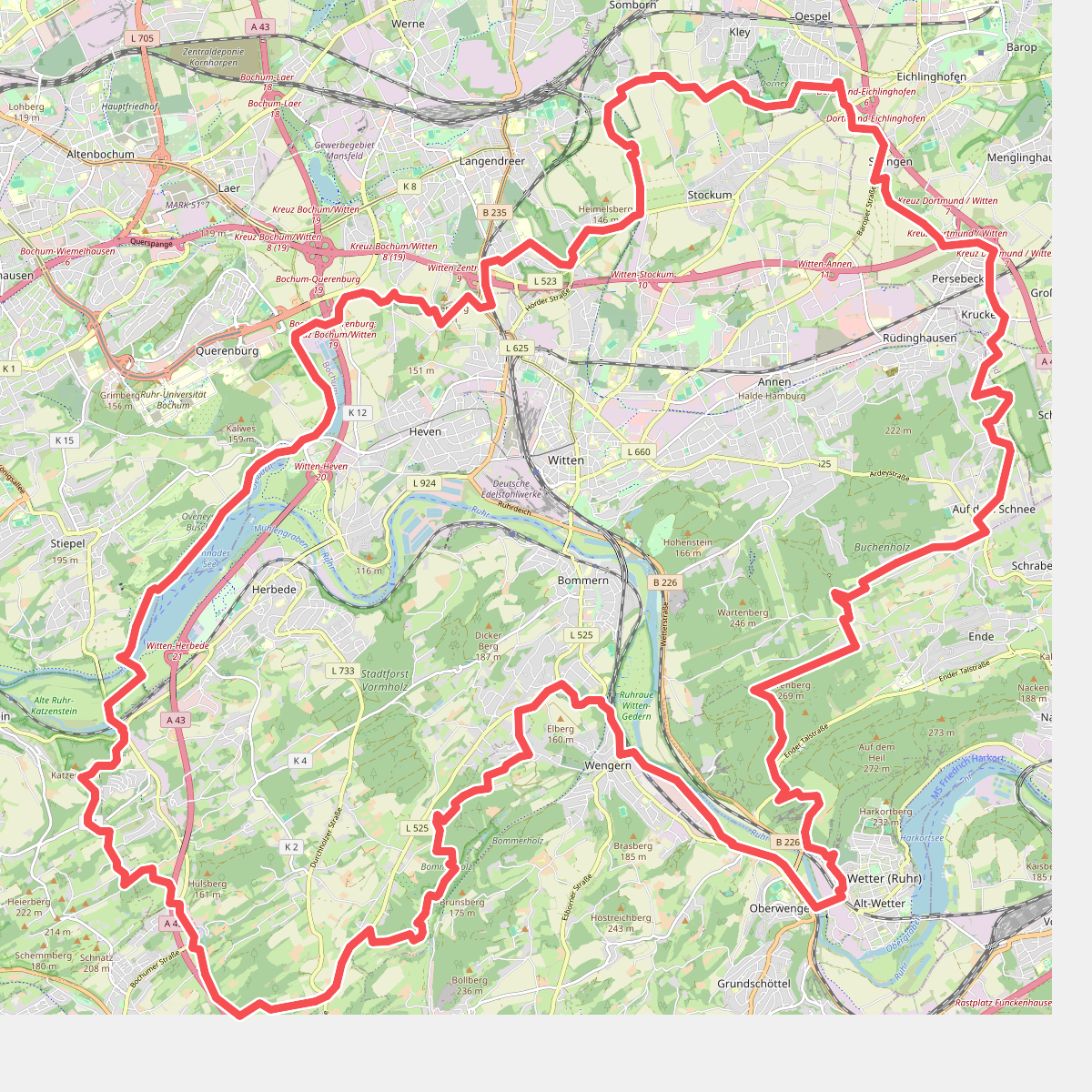 (W) Rund um Witten