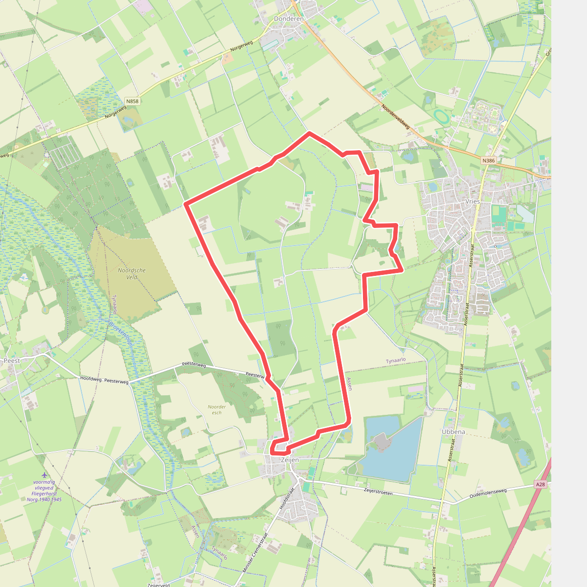 De tien van Tynaarlo: De Zeijerlaar