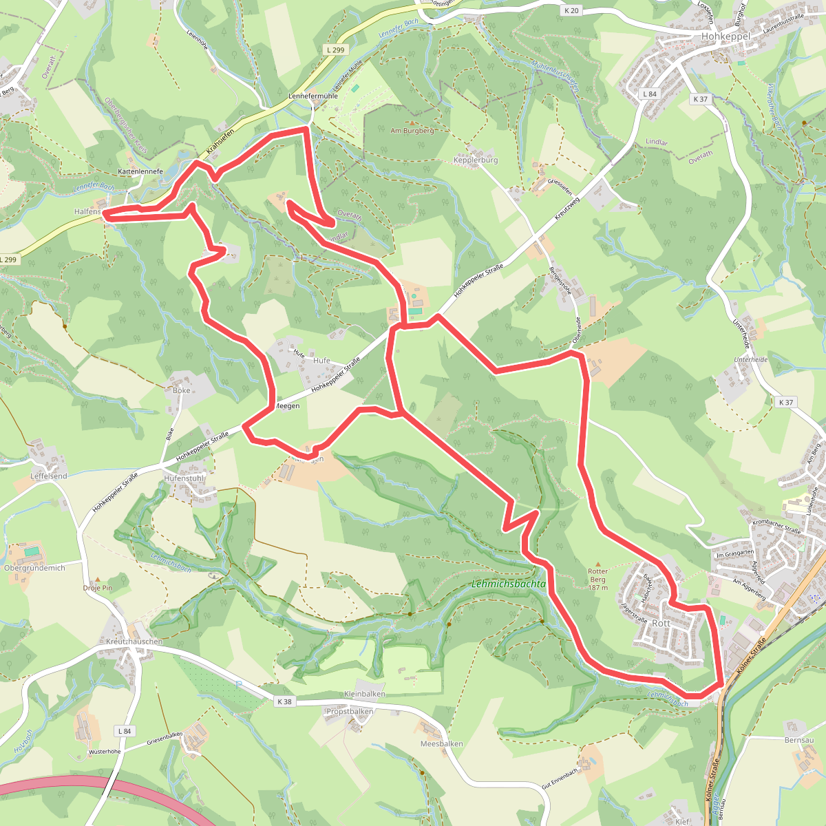 Rundweg Lehmichsbachtal A2