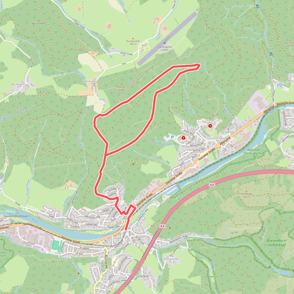 Loope Rundweg A2