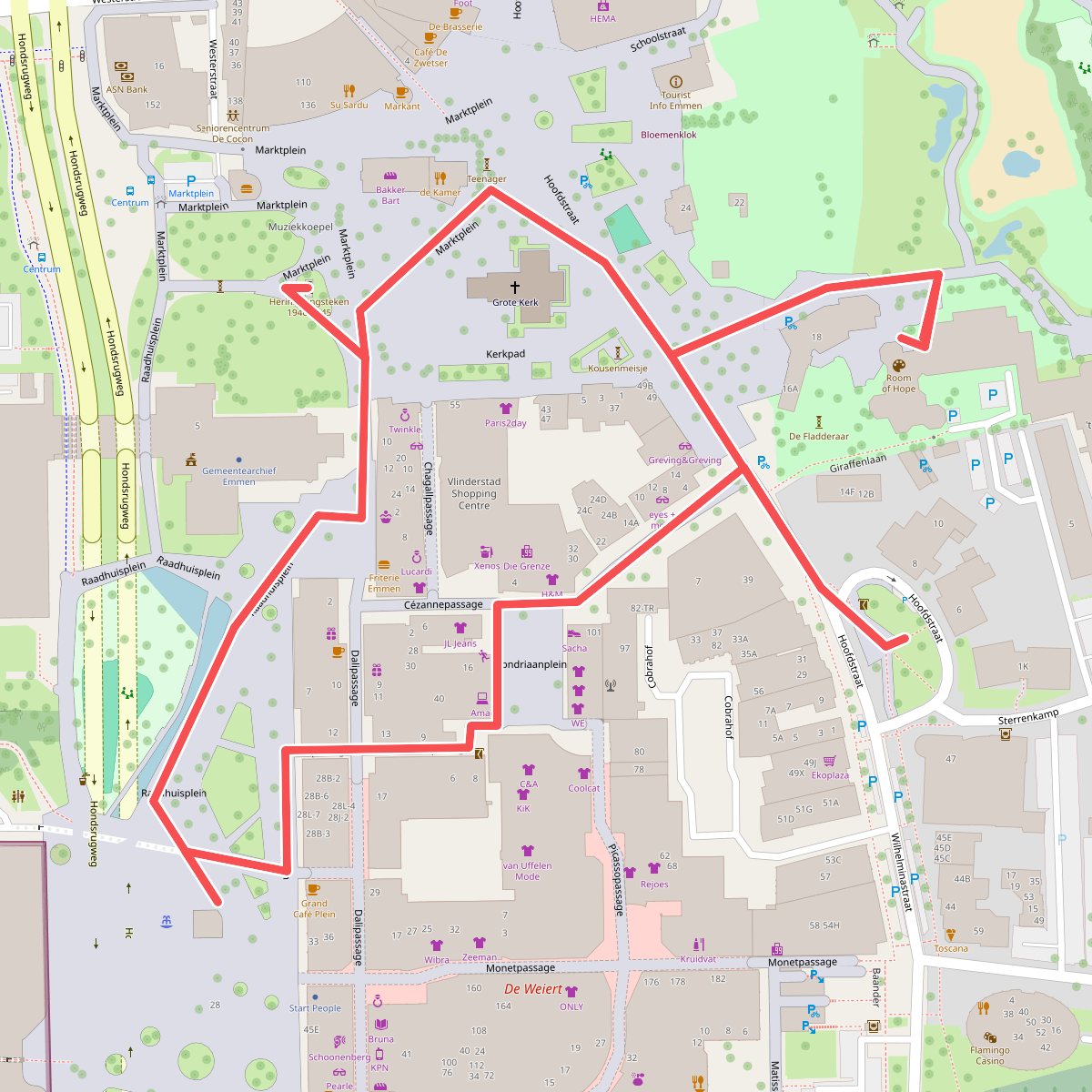 Beeldenwandeling Emmen Centrum