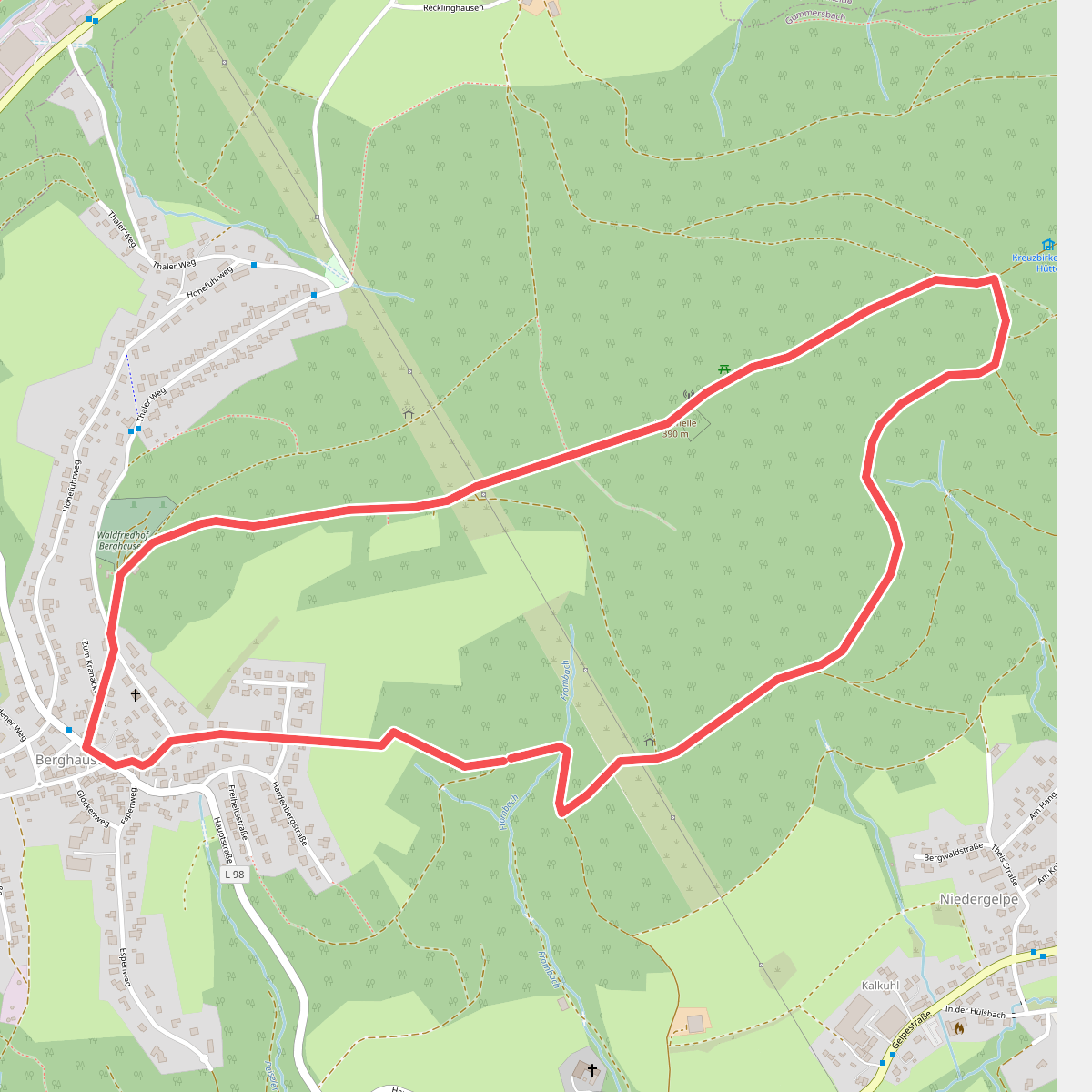 Berghausen Rundweg A3
