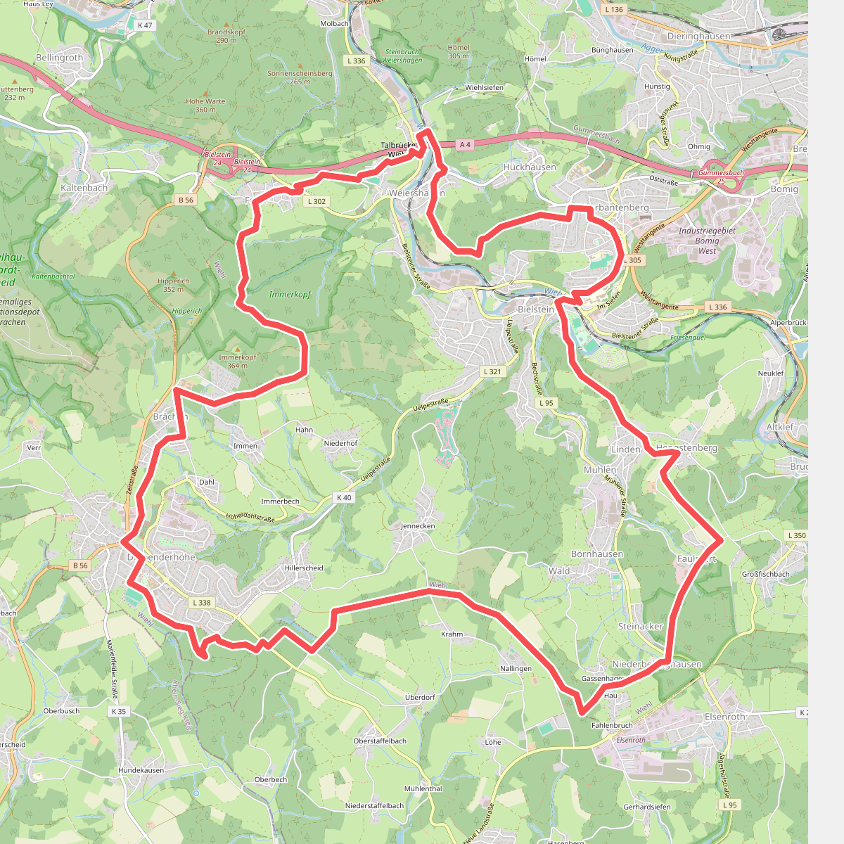 Rund um Bielstein