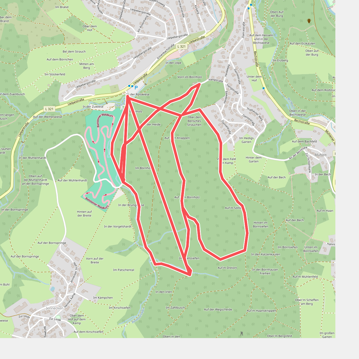 Rundwanderweg A1 (Ülpetal)