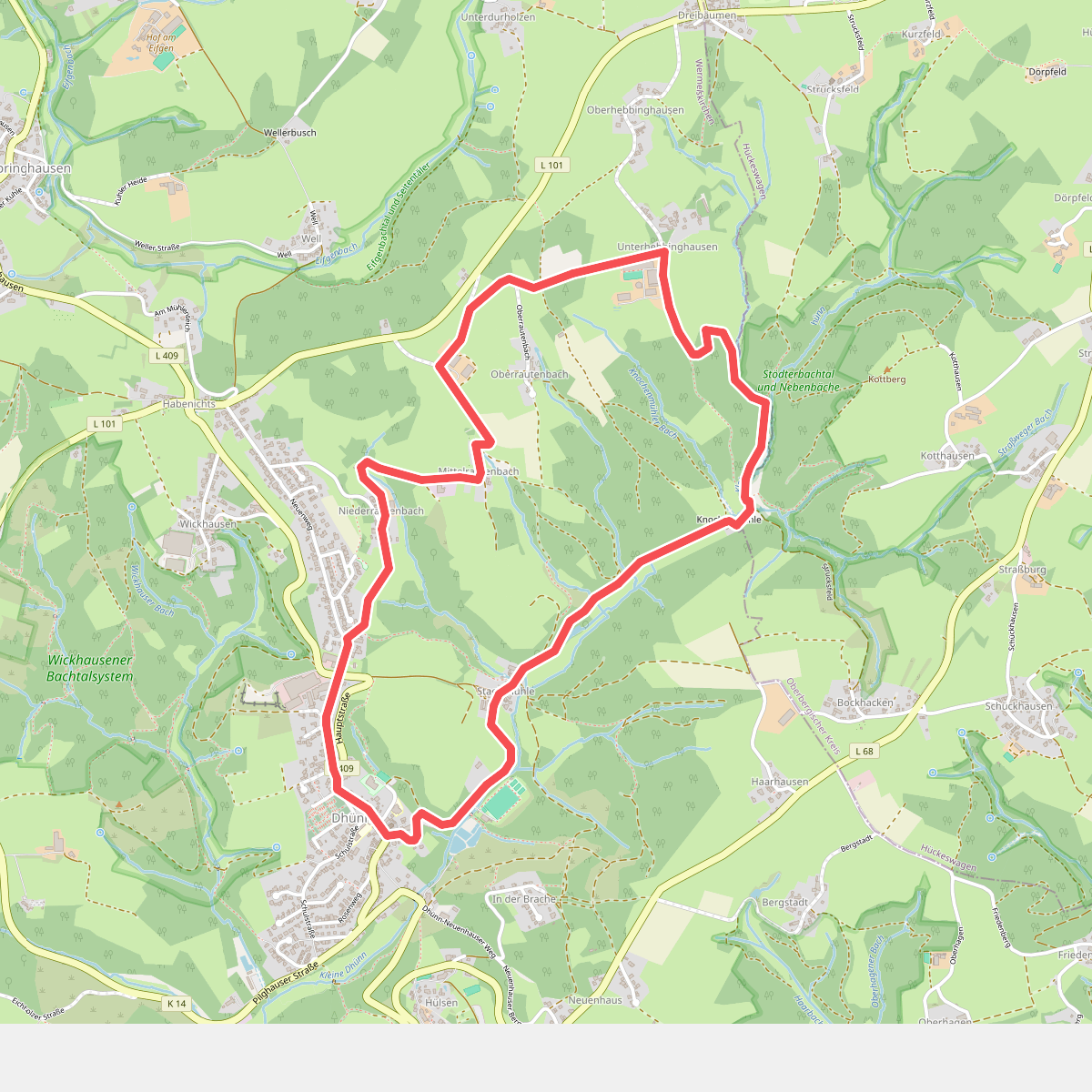 Dhünn Rundweg A2