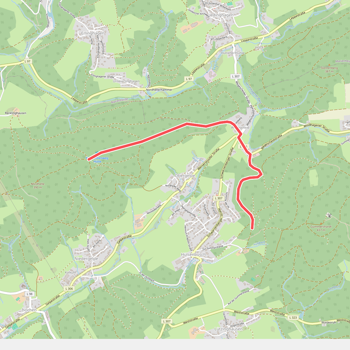 Hülsenbusch Rundweg A6