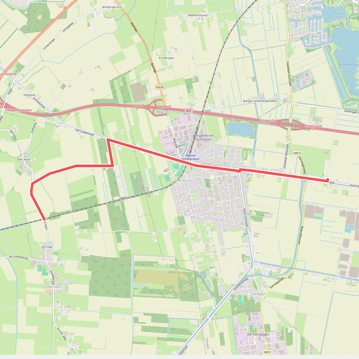 Aspergeroute Nieuw-Amsterdam