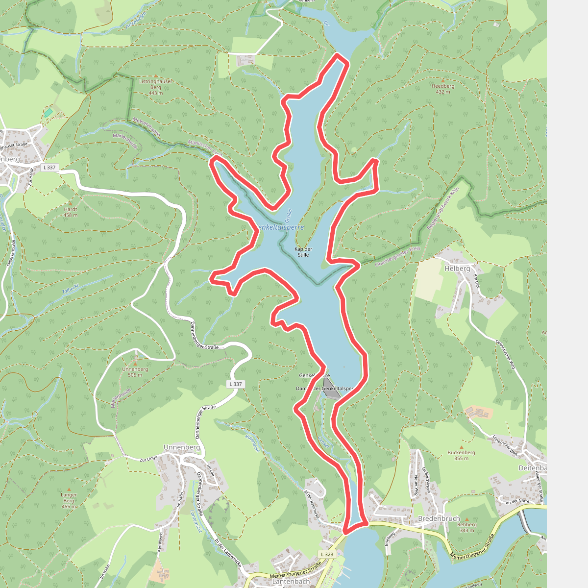 Lantenbach Rundweg A4