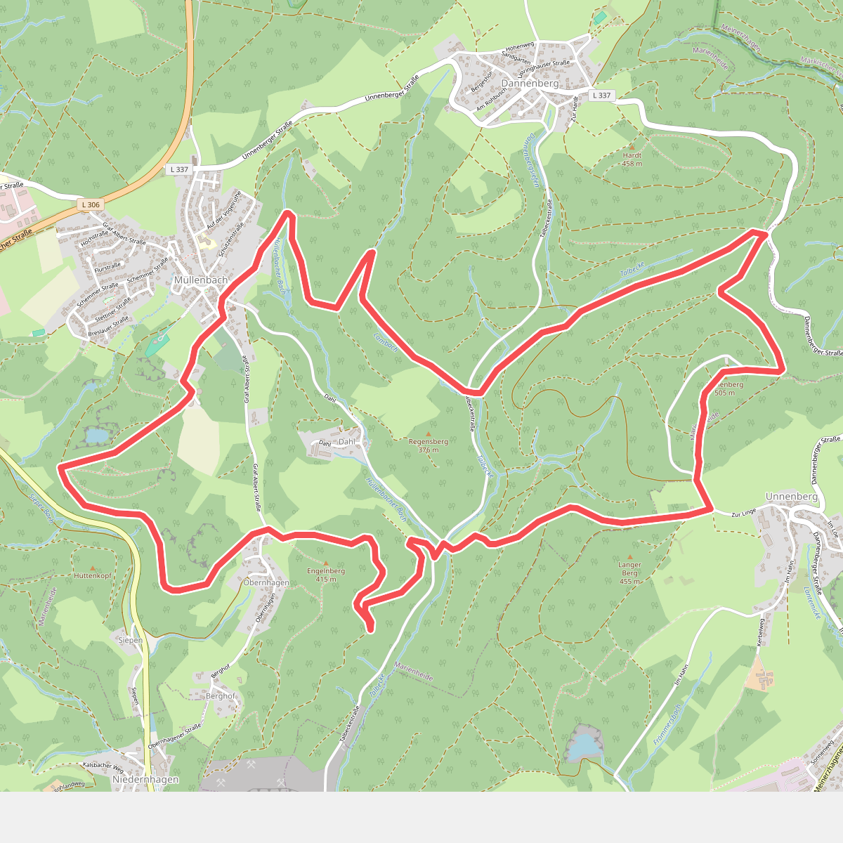 Unnenberg Rundweg A3
