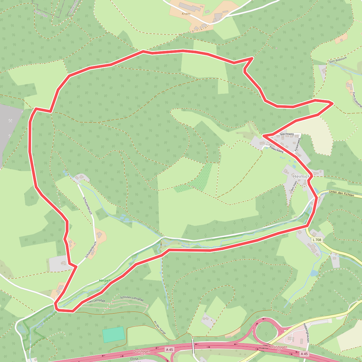 Drolshagen Rundweg A2 (Heimicke)