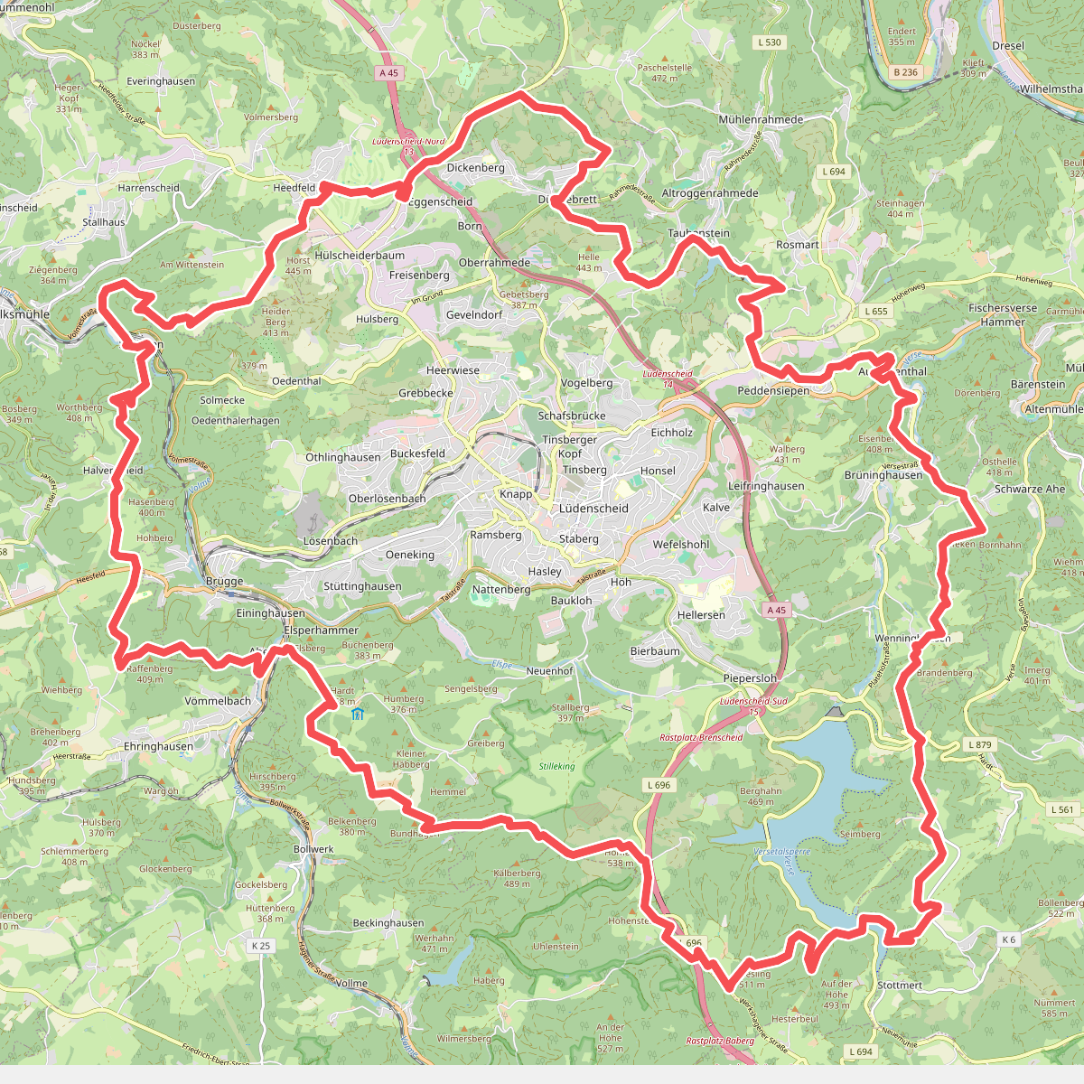 (L) Rundweg Lüdenscheid