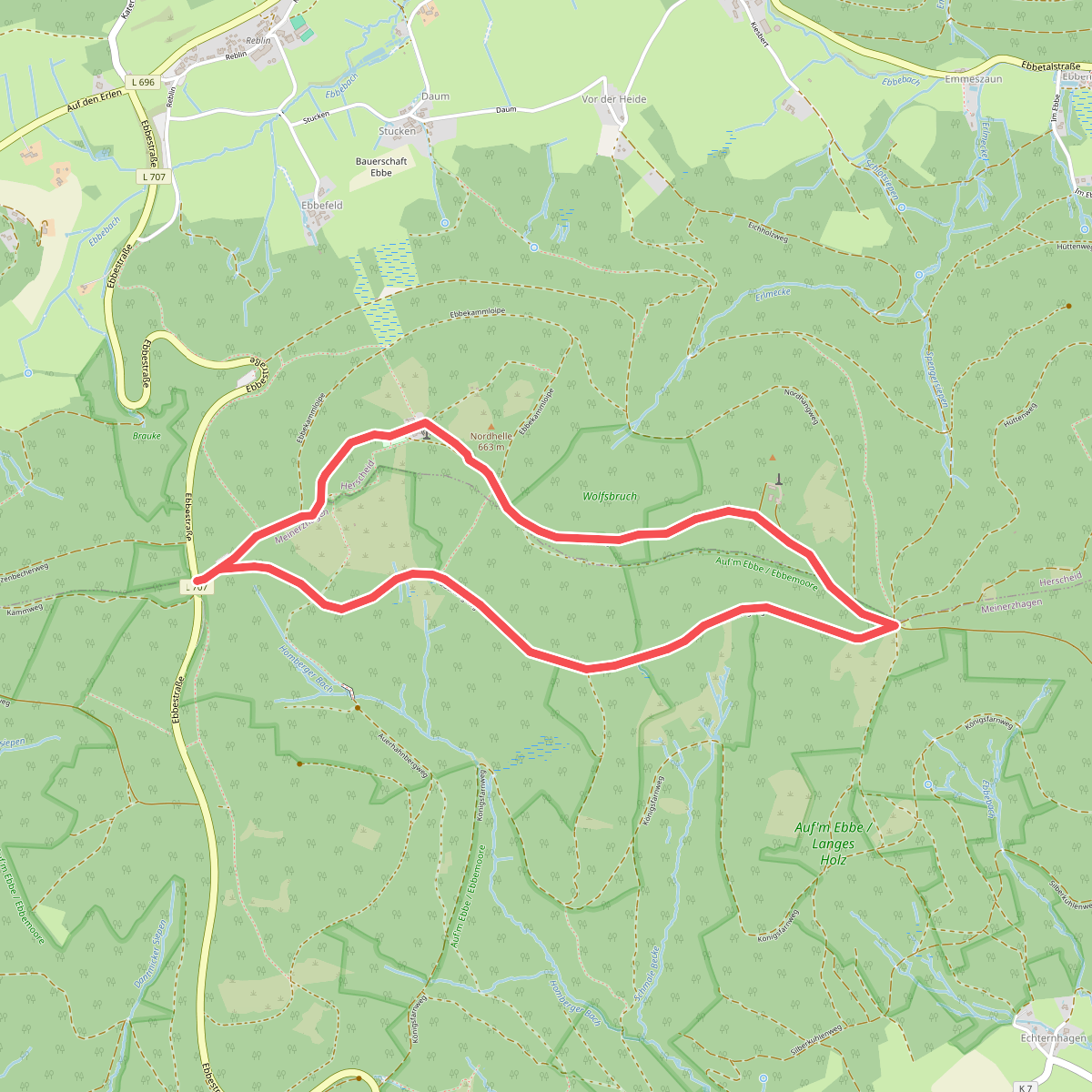 Nordhelle Rundweg A1