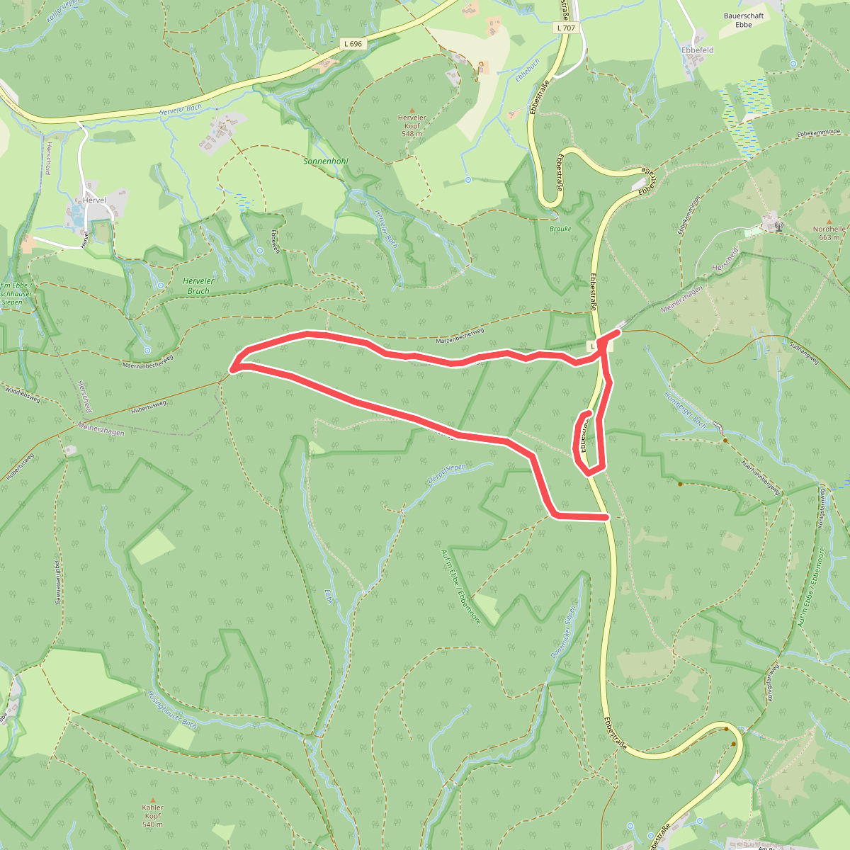 Nordhelle Rundweg A3